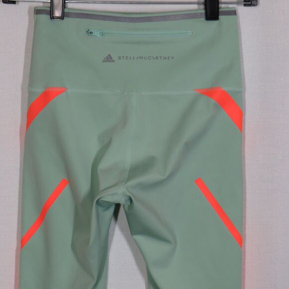 Adidas by Stella McCartney Light Green TruePace High Rise Leggings Size XS - Picture 11 of 13